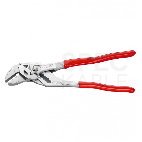 Szczypce nastawne uniwersalne 250mm chromowane Klucz do śrub, nakrętek i armatury KNIPEX 86 03 250