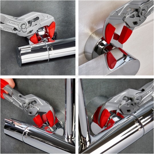 Szczypce nastawne uniwersalne 250mm chromowane Klucz do śrub, nakrętek i armatury KNIPEX 86 03 250