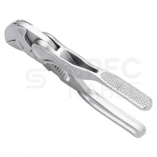 Szczypce nastawne uniwersalne XS 100mm chromowane Klucz do rur i armatury KNIPEX 86 04 100