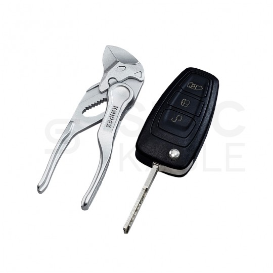 Szczypce nastawne uniwersalne XS 100mm chromowane Klucz do rur i armatury KNIPEX 86 04 100