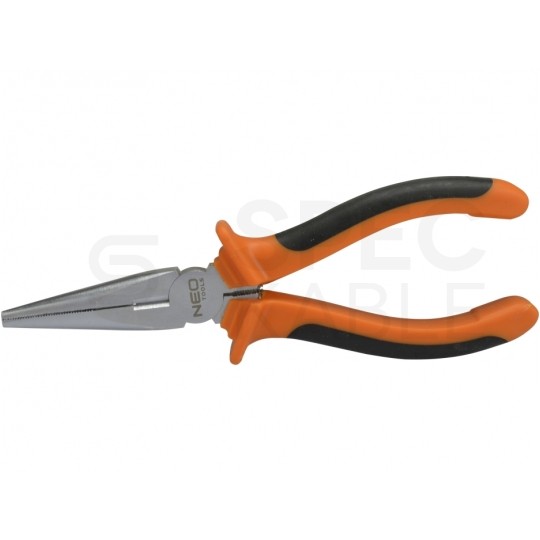 Szczypce półokragłe tnące uniwersalne 160mm proste ząbkowane NEO 01-013