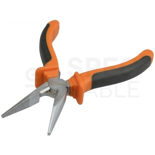 Szczypce półokragłe tnące uniwersalne 160mm proste ząbkowane NEO 01-013