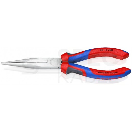 Szczypce półokrągłe tnące uniwersalne 200mm chromowane KNIPEX 26 15 200