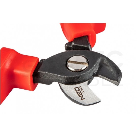 Szczypce tnące do cięcia kabli 160mm polerowane izolowane 1kV NEO 01-233