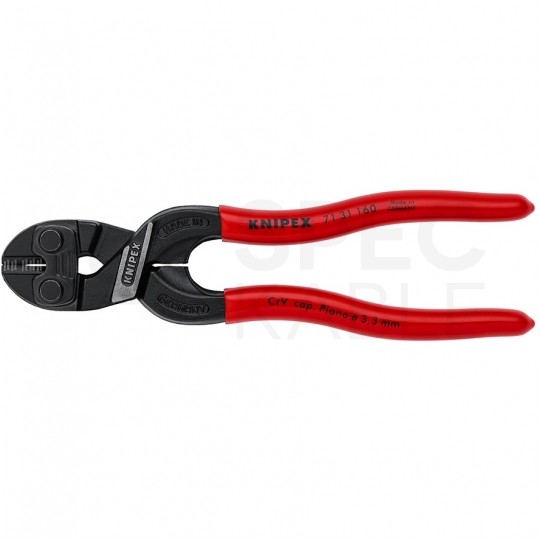 Szczypce tnące przegubowe 160mm CoBolt S powlekane z wgłębieniem KNIPEX 71 31 160