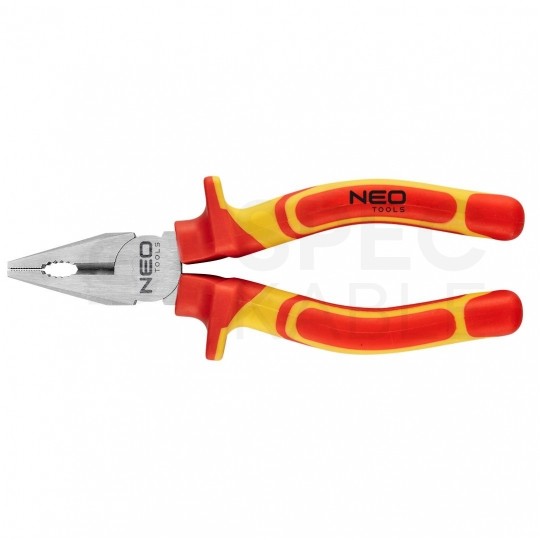 Szczypce uniwersalne 160mm polerowane chromowane Kombinerki do chwytania i cięcia dla elektryka 1kV NEO 01-220
