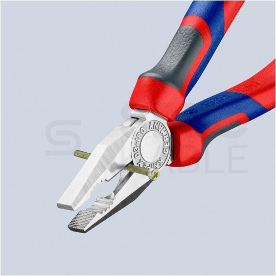 Szczypce uniwersalne 180mm chromowane Kombinerki do chwytania i cięcia KNIPEX 03 05 180