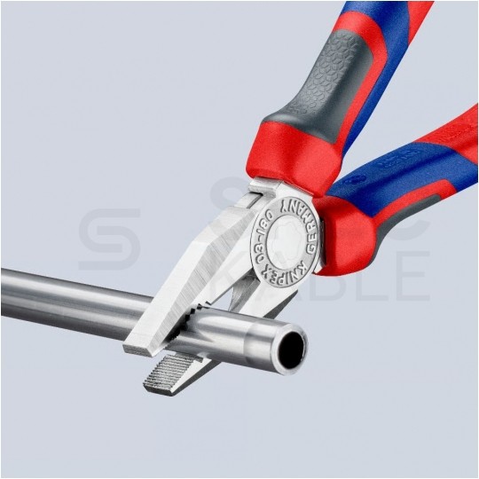 Szczypce uniwersalne 180mm chromowane Kombinerki do chwytania i cięcia KNIPEX 03 05 180