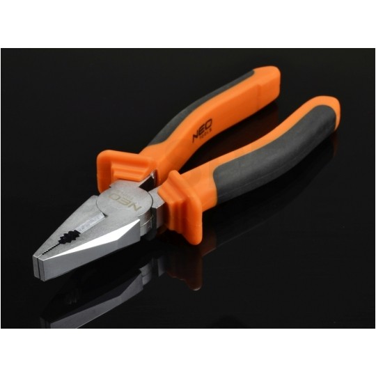 Szczypce uniwersalne 180mm hartowane Kombinerki do chwytania i cięcia NEO 01-011