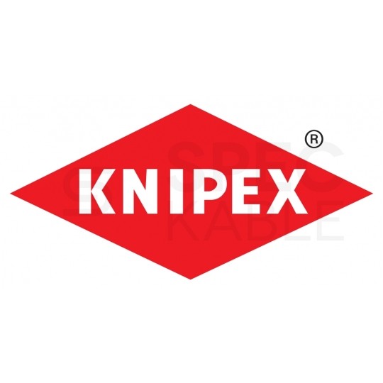 Szczypce uniwersalne VDE 180mm chromowane izolowane 1kV z zaczepem Kombinerki do chwytania i cięcia dla elektryka KNIPEX 03 06 180 T