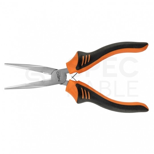 Szczypce wydłużone proste 180mm kombinerki do chwytania i cięcia NEO 01-253