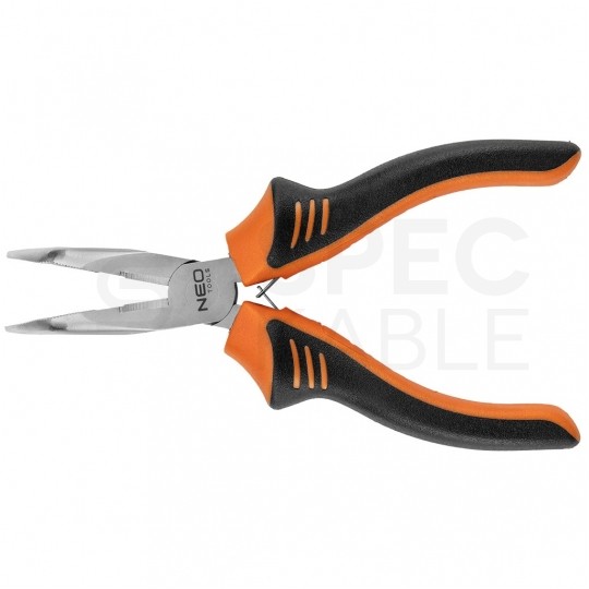 Szczypce wydłużone wygięte 180mm kombinerki do cięcia i chwytania NEO 01-255
