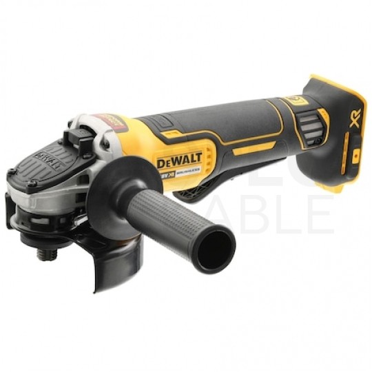 Szlifierka akumulatorowa 18V ( bez akumulatora ), wyłącznik łopatkowy, silnik bezszczotkowy, do szlifowania i cięcia, tarcza 125mm 9000 obrotów/min M14 DCG406N DeWALT