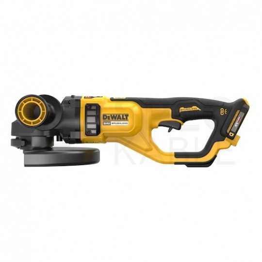 Szlifierka akumulatorowa 54V FLEXVOLT (bez akumulatora),silnik bezszczotkowy, do szlifowania i cięcia, tarcza 230mm 6000 obrotów/min M14 K DCG460N DeWALT