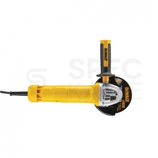 Szlifierka kątowa sieciowa 230V 1010W,suwak NO-VOLT, ładogdny rozruch, włącznik łopatkowy, do szlifowania i cięcia, tarcza 125mm 11000 obrotów/min M14 DWE4203 DeWALT