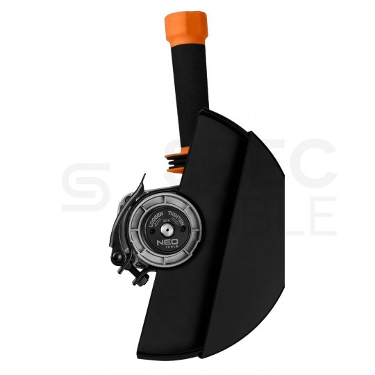 Szlifierka kątowa sieciowa 230V 3000W do szlifowania i cięcia, tarcza 230x22.2mm, 6600 obrotów na minutę NEO 04-715