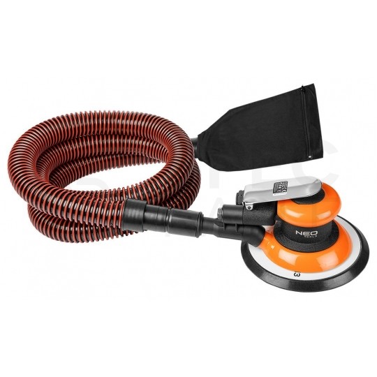 Szlifierka mimośrodowa pneumatyczna oscylacyjna 150mm z odsysaniem pyłu NEO 14-013