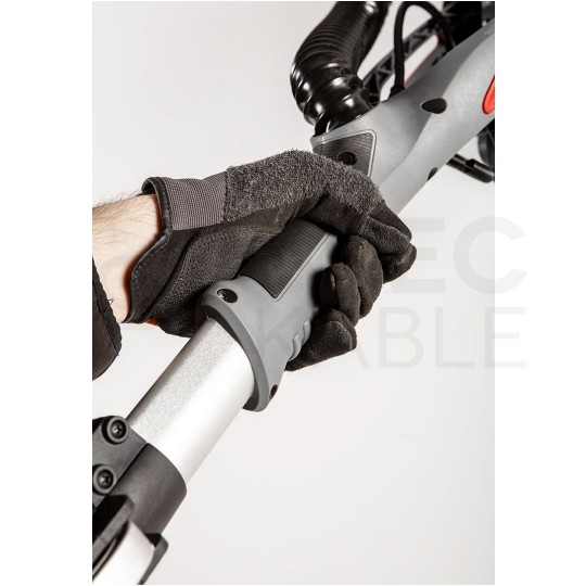 Szlifierka sieciowa 230V 800W LED teleskopowa do gipsu, tynków gipsowych, tarcza 215mm w zestawie z akcesoriami oraz torbą GRAPHITE 59G265