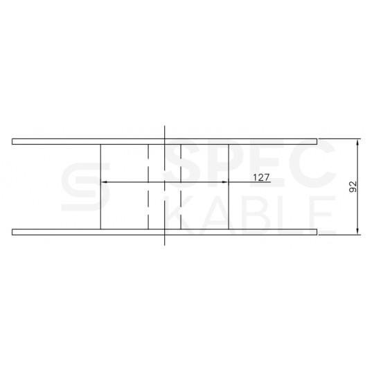 Szpula do nawijania kabli Nawijak uniwersalny fi: 300x127x92mm czarny