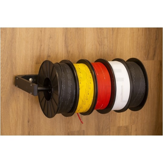 Szpula do nawijania kabli Nawijak uniwersalny fi: 300x127x92mm czarny