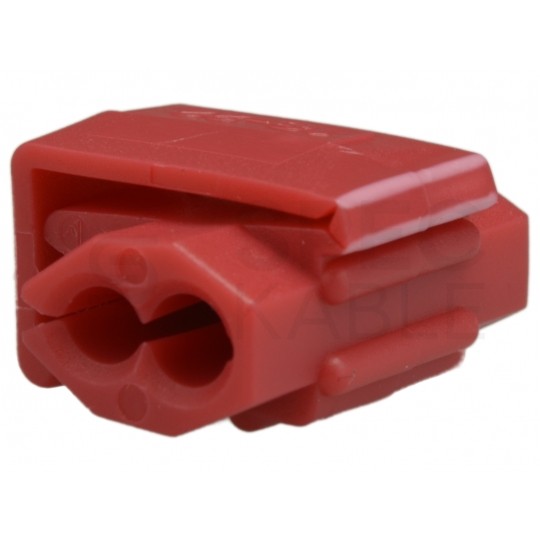 Szybkozłączka odgałęźna typ R 0,5-1,5mm2 czerwona Złączka zaciskowa do łączenia kabli i przewodów 100szt