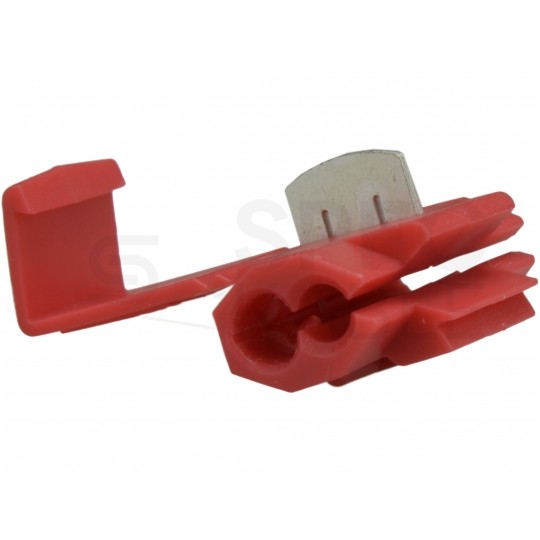 Szybkozłączka odgałęźna typ R 0,5-1,5mm2 czerwona Złączka zaciskowa do łączenia kabli i przewodów 100szt