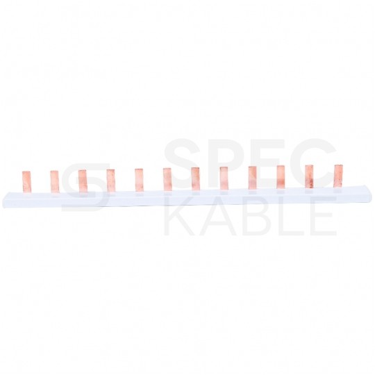 Szyna łączeniowa trzpieniowa SLIM 1-fazowa 10mm2 63A na 72 moduły NOARK