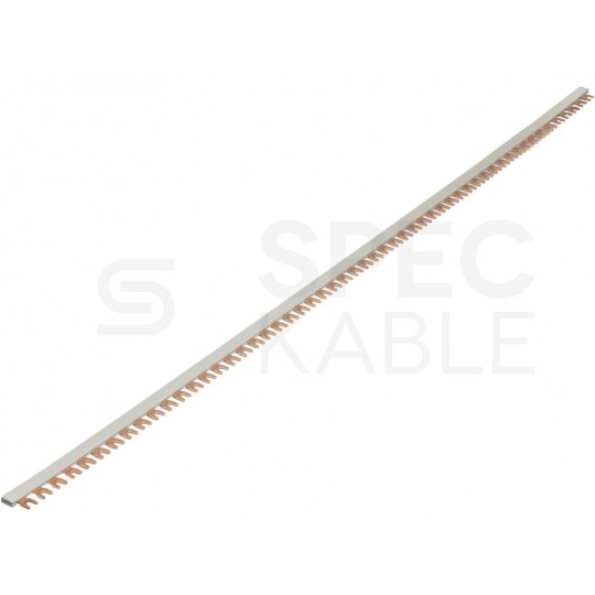 Szyna łączeniowa widełkowa 1-fazowa 12mm2 80A na 54 moduły PAWBOL