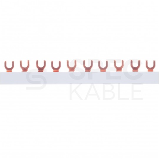 Szyna łączeniowa widełkowa 3-fazowa 10mm2 63A na 54 moduły NOARK