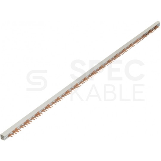 Szyna łączeniowa widełkowa 3-fazowa 12mm2 80A na 54 moduły PAWBOL