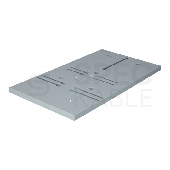 Tablica licznikowa 3-fazowa 200x350x12mm INCOBEX