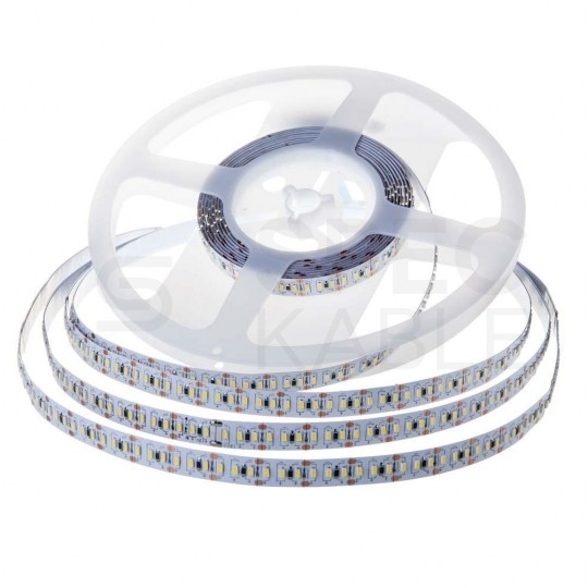 Taśma 1020x LED 3014 18W/mb 3000K 1700lm IP20 12V op=5m barwa WW biała ciepła V-TAC VT-3014 204