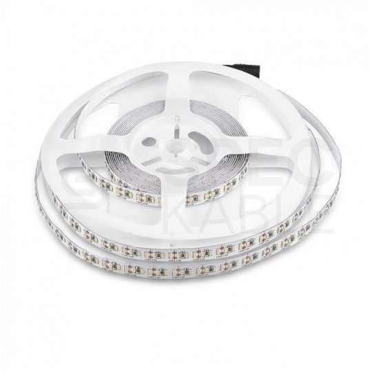 Taśma 1020x LED SMD 3014 18W/mb 3000K 1700lm IP20 12V op=5m barwa WW biała ciepła V-TAC VT-3014 204