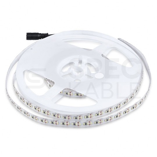 Taśma 1020x LED SMD 3014 18W/mb 3000K 1700lm IP20 12V op=5m barwa WW biała ciepła V-TAC VT-3014 204