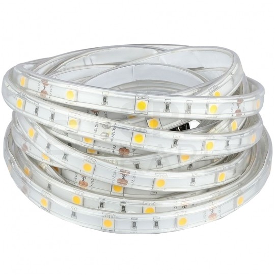 Taśma 150x LED 5050 4.8W/mb natural biała 4000K IP65 12V op=5m V-TAC VT-5050 30-IP65