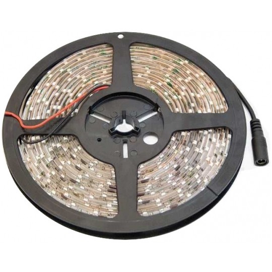 Taśma 300x LED 3528 biała zimna IP33 12V op=50m