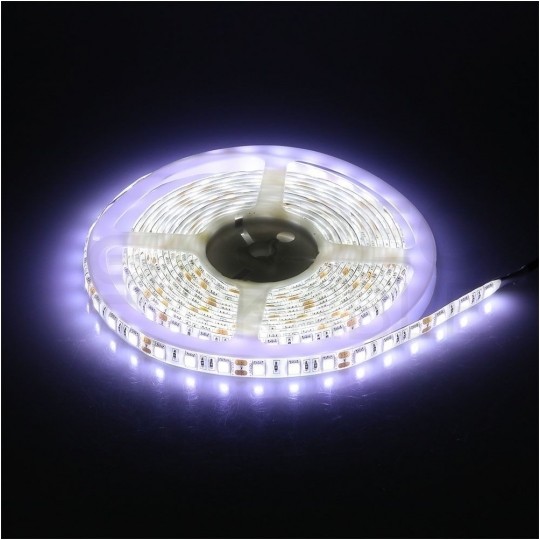Taśma 300x LED SMD 5050 10.8W/mb 3000K IP65 12V op=5m barwa WW biała ciepła V-TAC VT-5050 60-IP65