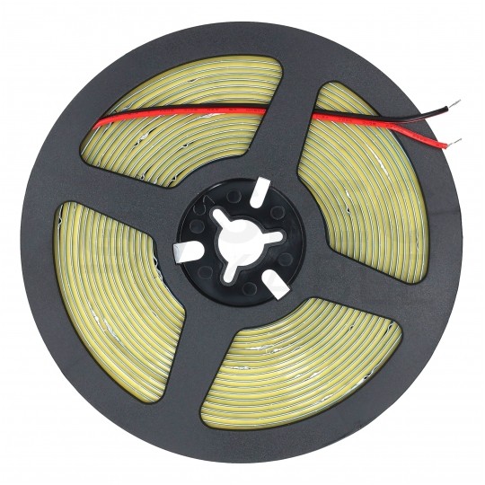 Taśma 480x LED COB 2835 7W/mb biała zimna IP20 24V op=5m