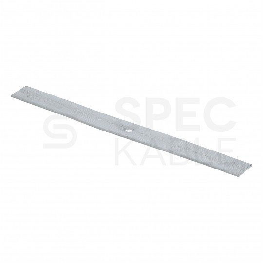 Taśma aluminiowa cięta do mocowania kabli (np. YDY, YDYp) Uchwyt kablowy 80mm z otworem 3,4mm TA-C-80 1kg