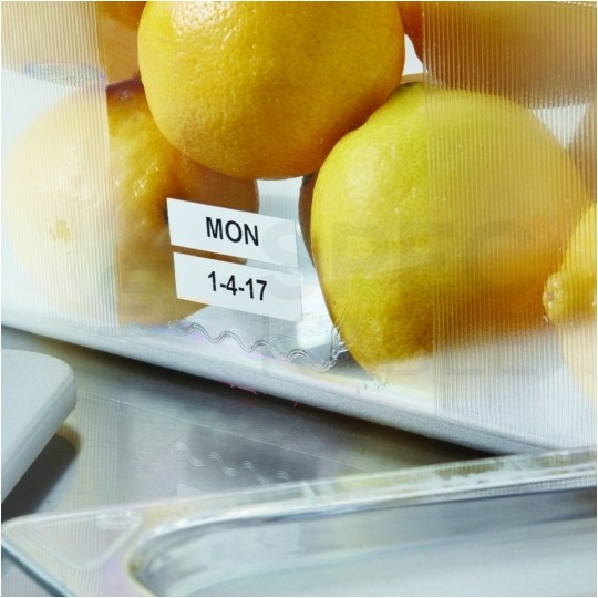 Taśma DYMO D1 Standard 9mm x 7m (biała / czarny nadruk) [41913 (40913) / S0720680] ORYGINALNA