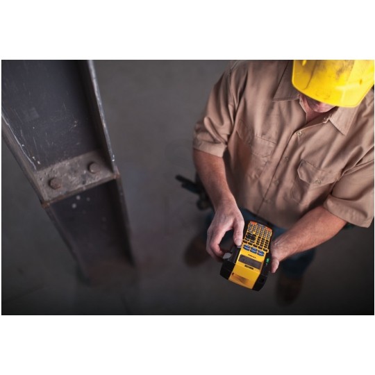 Taśma DYMO IND winylowa uniwersalna 19mm x 5,5m (biała / czarny nadruk) RHINO Industrial [18445 / S0718620] ORYGINALNA