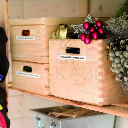 Taśma DYMO LT plastikowa 12mm x 4m (biała / czarny nadruk) [91221 / S0721660] ORYGINALNA