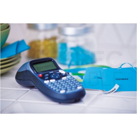 Taśma DYMO LT plastikowa 12mm x 4m (metalizowana / czarny nadruk) [91208 / S0721730] ORYGINALNA