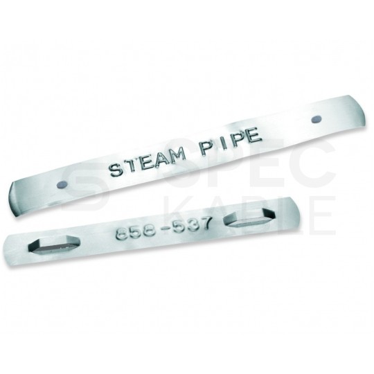 Taśma DYMO M11 przemysłowa 12mm x 4,80m (aluminium) [31000 / S0720160] ORYGINALNA do wytłaczarki RHINO M1011