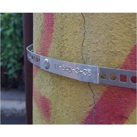 Taśma DYMO M11 przemysłowa 12mm x 4,80m (aluminium) [31000 / S0720160] ORYGINALNA do wytłaczarki RHINO M1011