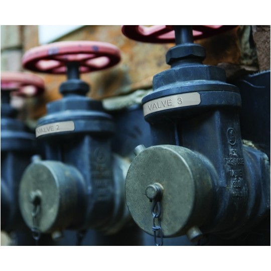 Taśma DYMO M11 przemysłowa 12mm x 4,80m (aluminium) [31000 / S0720160] ORYGINALNA do wytłaczarki RHINO M1011