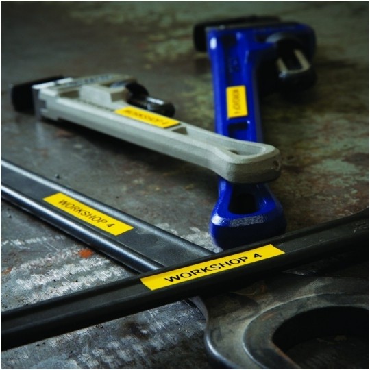 Taśma DYMO XTL winylowa uniwersalna 41mm x 7m (pomarańczowa / czarny nadruk) przemysłowa [1868769] ORYGINALNA