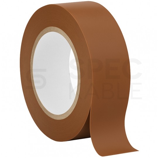 Taśma izolacyjna PVC 15mm x 10m ERKO brązowa