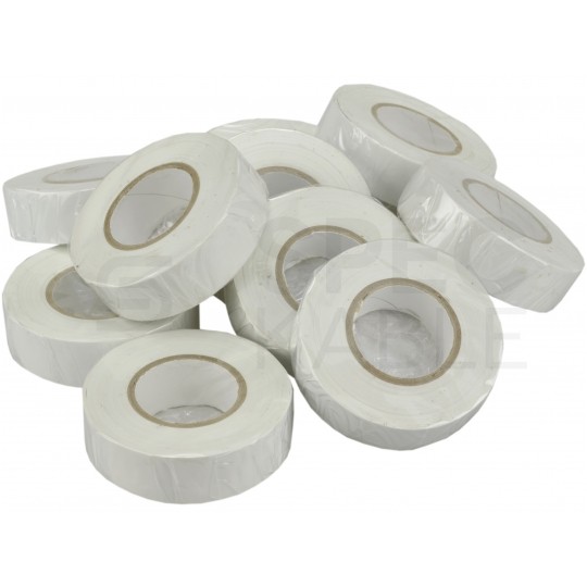 Taśma izolacyjna PVC 15mm x 10m SCAPA biała