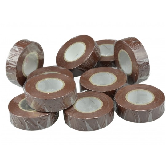 Taśma izolacyjna PVC 15mm x 10m SCAPA brązowa